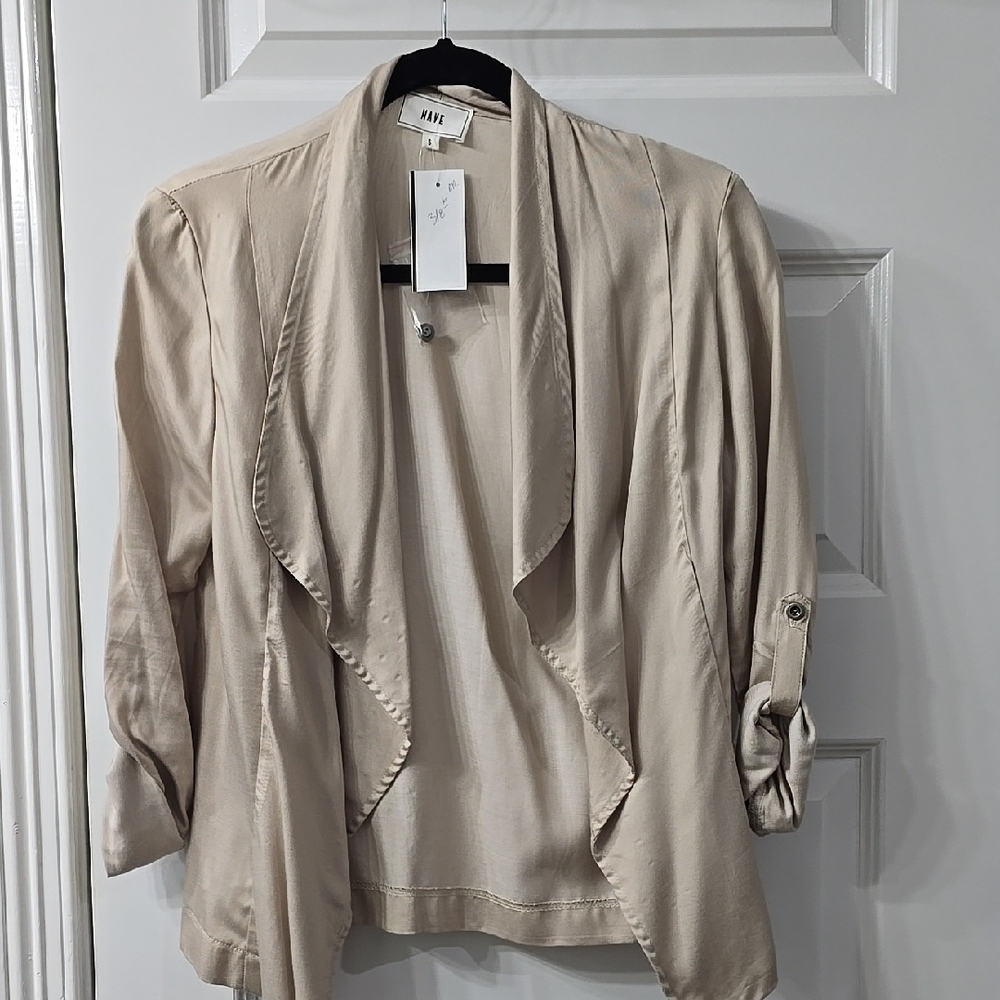 H&M Women's Cream Jacket